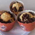 苺大福くん's cooksnap of when they made HM使用で簡単♪チョコとバナナのマフィン.