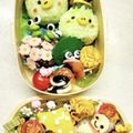 ☆ミルミル's cooksnap of when they made キャラ弁にワンポイント☆あじさい♪.