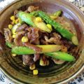 Unaken's cooksnap of when they made 豚バラとアスパラのオイスターソース炒め！.