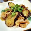 yuki★haru's cooksnap of when they made 茄子と豚肉の梅照り焼き.