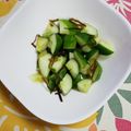 くネコまろす's cooksnap of when they made 簡単♪きゅうりと塩昆布の浅漬け.