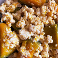 ソロル's cooksnap of when they made かぼちゃのミルクそぼろ煮.