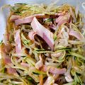 SVOC's cooksnap of when they made 簡単❗もやしハムきゅうりのゴマぽん酢合え.
