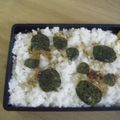 3姉妹ちゃんママ's cooksnap of when they made ☆キャラ弁！簡単！のり弁deデコ弁③☆.