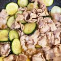 野菜食べたいママ's cooksnap of when they made 簡単！美味！豚こまとズッキーニの味噌炒め.