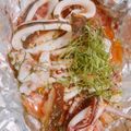 Mi〜o☆'s cooksnap of when they made いかのホイル焼き.
