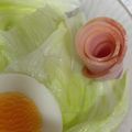 chikinda's cooksnap of when they made お弁当を可愛く★巻くだけハムのお花.