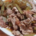 なぁなぁ★'s cooksnap of when they made 絶品！！ふきと豚バラ肉の炒め煮.