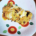 あけにゅう's cooksnap of when they made 塩昆布・揚げ玉・削り節の和風オムレツ.