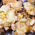 とらおマミー's cooksnap of when they made とうもろこしと長いもの天ぷら.