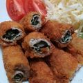 クックHBQ370☆'s cooksnap of when they made 簡単！豚ロース☆薄切り☆シソ巻きフライ.