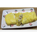 ゆけり３兄弟's cooksnap of when they made 簡単☆しらすとおかかマヨのオムレツ.
