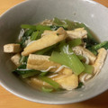 kumichka's cooksnap of when they made 小松菜・油揚げ・えのきの煮浸し.