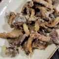 tanzanite's cooksnap of when they made 霜降りひらたけのカリカリ焼き.