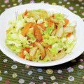 ふうはっちゃん's cooksnap of when they made めんつゆで！キャベツとさつま揚げ炒め.