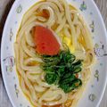 みのざえもん！'s cooksnap of when they made 簡単明太子釜玉バターうどん.
