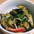 すずなまり's cooksnap of when they made もう一品に＊ナスとカニカマの中華風冷菜＊.