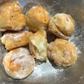 とんがりくん。's cooksnap of when they made １０分でできるよ♪豆腐と米粉のドーナツ☆.