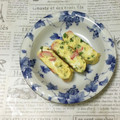 おはなすき's cooksnap of when they made カニかまとねぎのだし巻き卵.