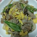 まん丸みかリン's cooksnap of when they made ぶなしめじと卵炒め.