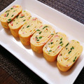 もふもふクロさん's cooksnap of when they made ピーマンとカニカマの卵焼き♪.