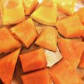 ♡kumako2♡'s cooksnap of when they made 幼児食＊ほんのり甘いかぼちゃの煮物.
