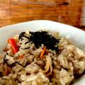 ＊あんずあん＊'s cooksnap of when they made 干し椎茸と稲荷揚げの炊き込みご飯.