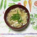 おはなすき's cooksnap of when they made ふわふわ玉子とちくわの味噌汁❇️.