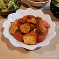 Richland☆Y's cooksnap of when they made ズッキーニと厚揚げで　酢豚風炒め物.