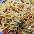 和田ゆうこりん☆'s cooksnap of when they made 家計応援！！鶏皮で焼そば.