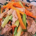 AirCat's cooksnap of when they made ご飯が進む☆小松菜と豚バラ肉の炒め物.