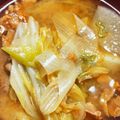 ゆーちゃん＃26's cooksnap of when they made 韓国風豚汁。.