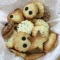 べっちぃ＆あき's cooksnap of when they made 生クリームで薄焼きクッキー.