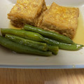 yu-kunmama's cooksnap of when they made 厚揚げとインゲンの煮物.