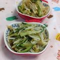 赤い電話's cooksnap of when they made もやしときゅうりの中華風サラダ.