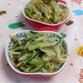 赤い電話's cooksnap of when they made もやしときゅうりの中華風サラダ.