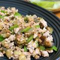 ｍａｈａ's cooksnap of when they made 豚ひき肉・なす・ピーマンの中華炒め.