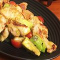 ｍａｈａ's cooksnap of when they made アボカド×鶏もも肉の塩だれバター炒め.