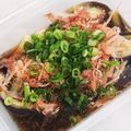 Coちむ's cooksnap of when they made レンジでナスの煮浸し風.