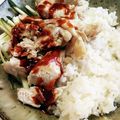 iketa's cooksnap of when they made カオマンガイde炊飯器.