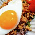 mrclover's cooksnap of when they made モンスーンカフェ風♪ガパオ炒めご飯.