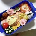 na_o♡'s cooksnap of when they made ワドルディandメタナイト〜キャラ弁〜.