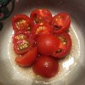 ミルクボール's cooksnap of when they made 簡単トマトマリネ風　大量消費.