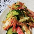 maripon51's cooksnap of when they made いかと胡瓜の中華風和え.