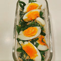 yokoyoko76's cooksnap of when they made ほうれん草と茹で卵のサラダ.