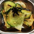 たま１１２０'s cooksnap of when they made 大根とキュウリの塩昆布あえ.