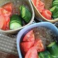 ひっこ's cooksnap of when they made トマト＆心太.