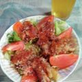 クックGEOO9I☆'s cooksnap of when they made 鰹まみれ 肉巻き島らっきょう.