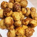 めい＆りむ♡ママ's cooksnap of when they made カリとろっ薄力粉で簡単たこ焼き♪.