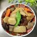 chisa−ri's cooksnap of when they made 鶏と野菜の煮物　黒糖風味。.